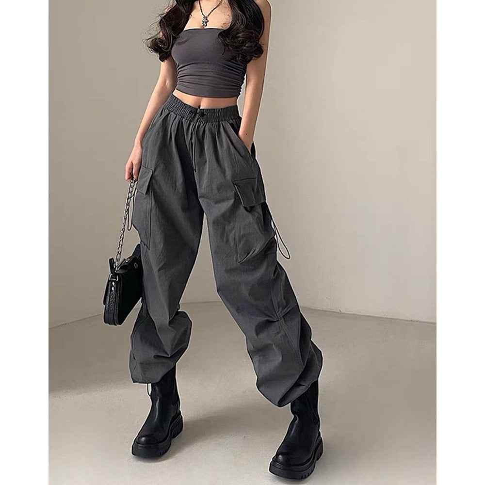 Women's Cargo Pants — Loose Fit Streetwear Trousers