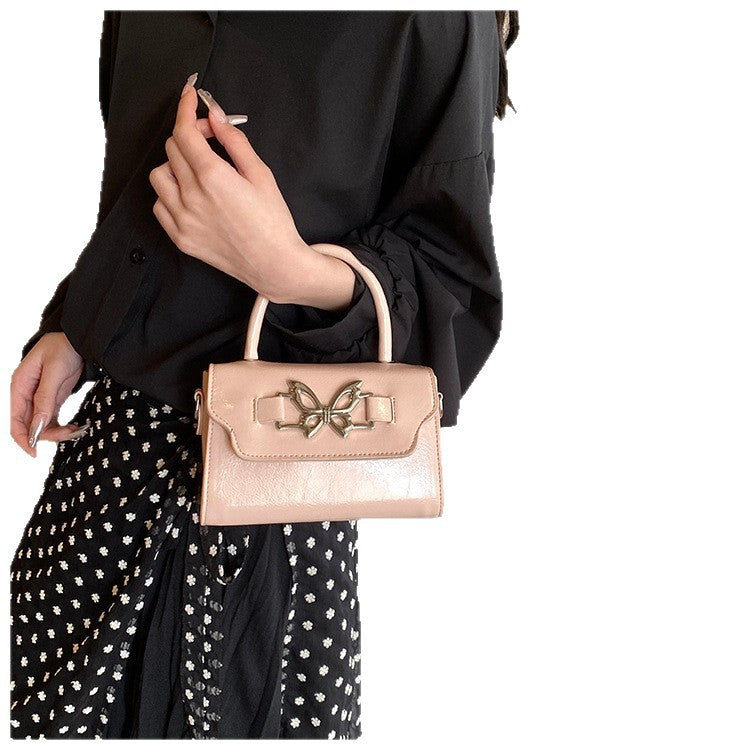 PU Leather Patchwork Square Tote Bag