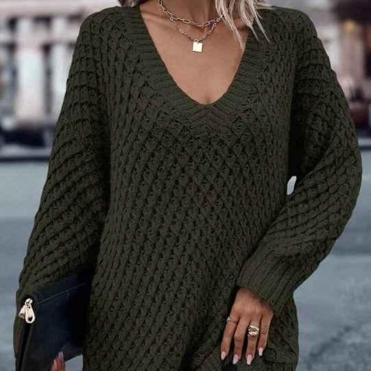 Women's Ultra-Thin Extra-Long Sleeve Strap Sweater — 5 Colours