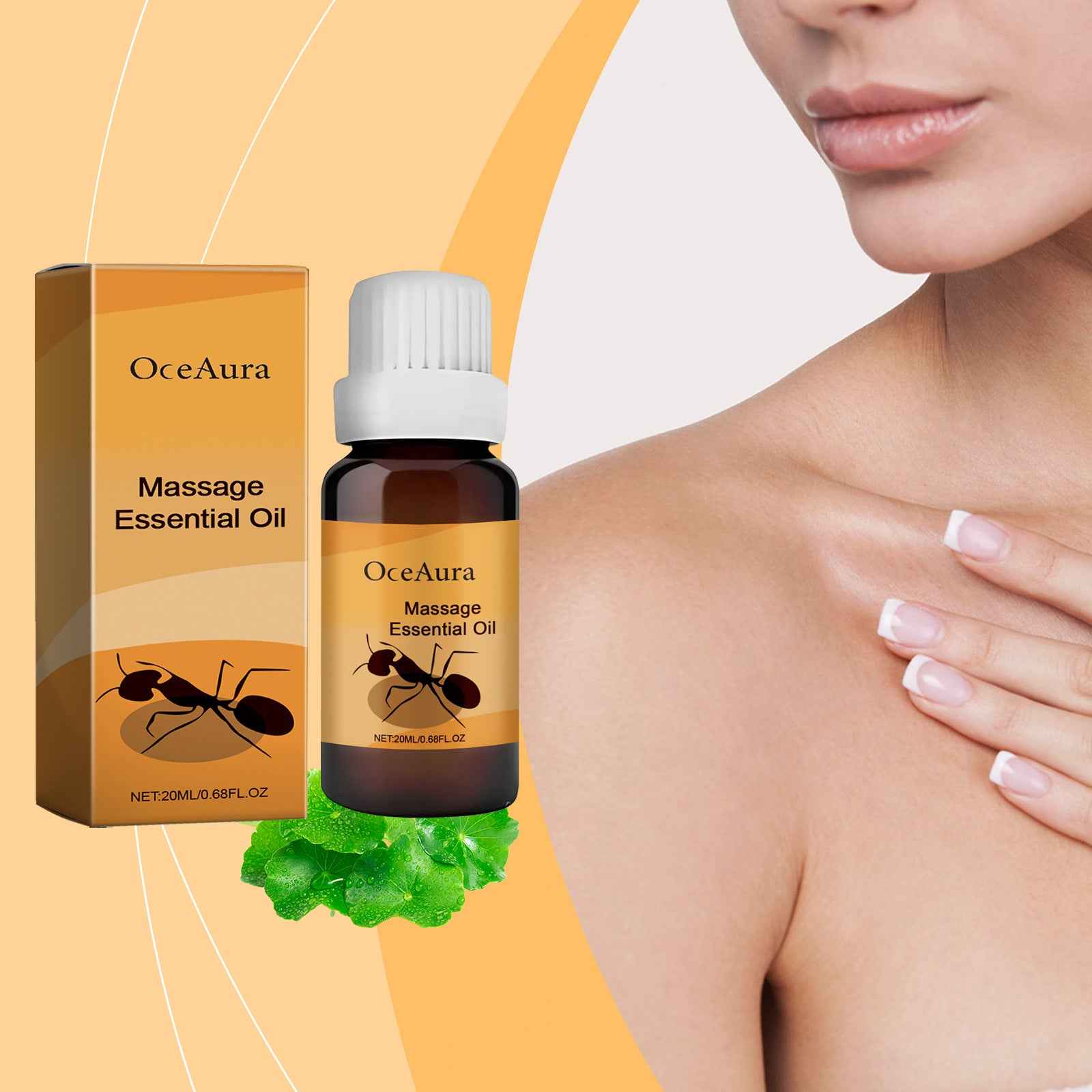 Skin Massage Essential Oil – 20ml | Elasticity & Softness Body Oil