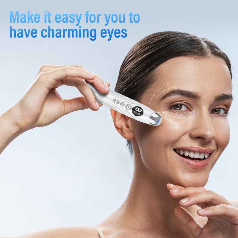 Vibrating Eye Massager – Anti-Puffiness & Dark Circle Relief Device