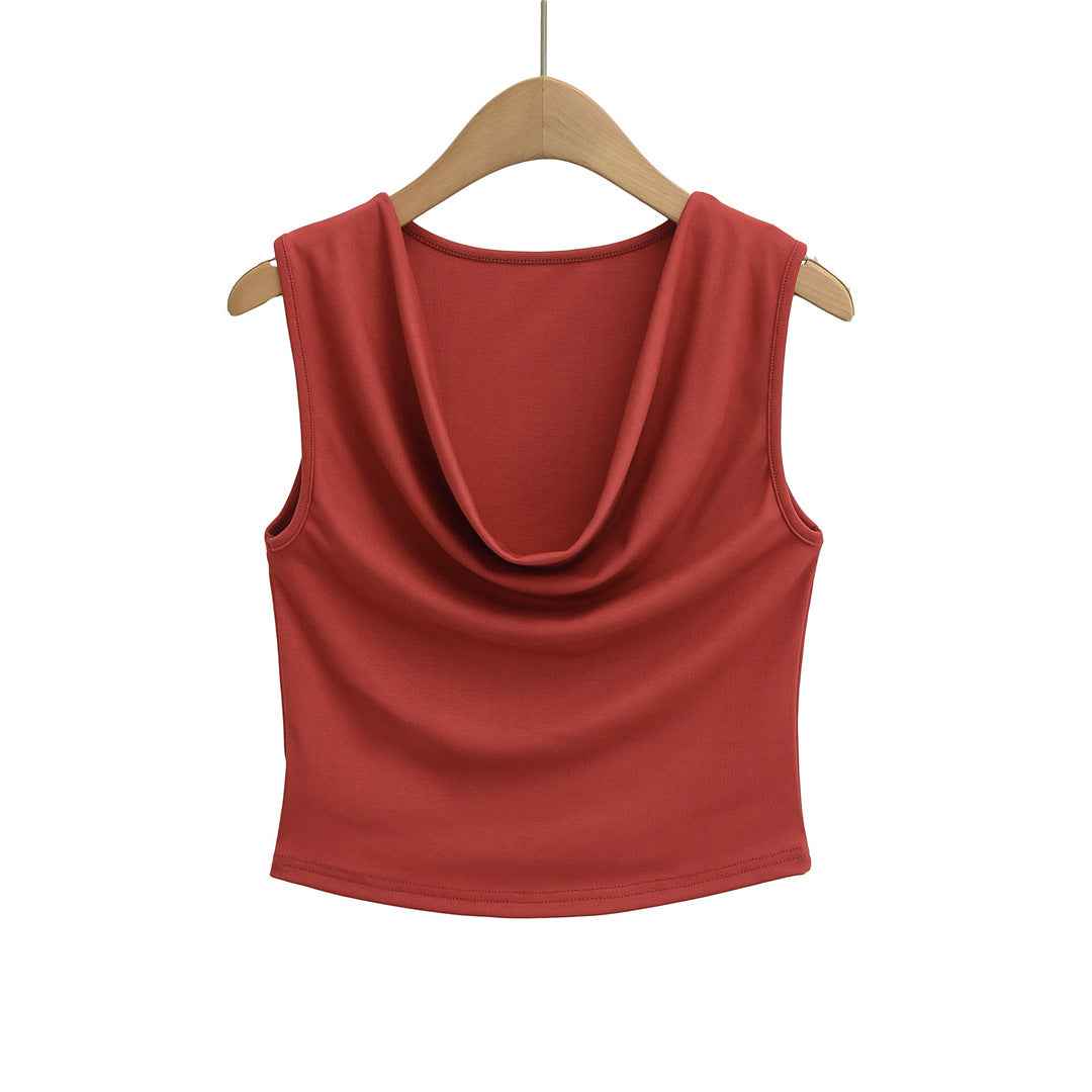 Summer Slim-fit Sleeveless Top