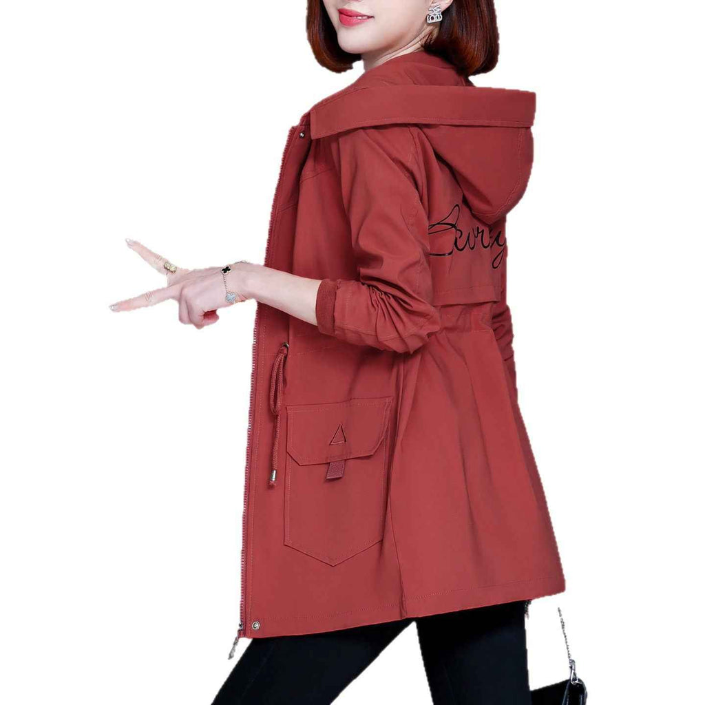 Elegant Loose-Fit Windproof Jacket — 4 Colours, M–4XL