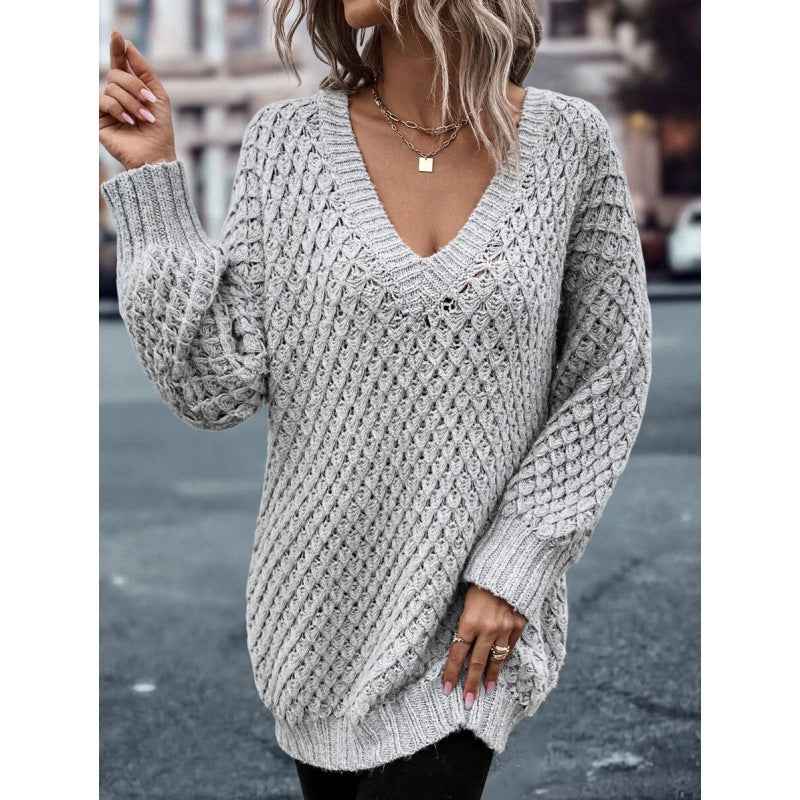 Women's Ultra-Thin Extra-Long Sleeve Strap Sweater — 5 Colours