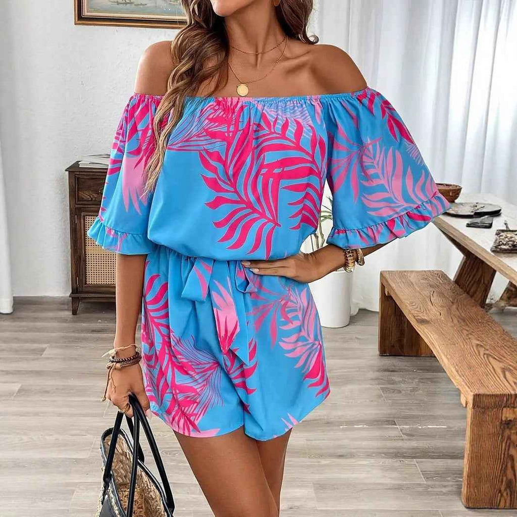 Floral Chiffon V-Neck Midi Dress – Sleeveless Summer