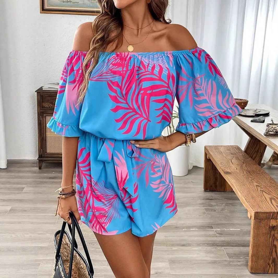 Floral Chiffon V-Neck Midi Dress – Sleeveless Summer