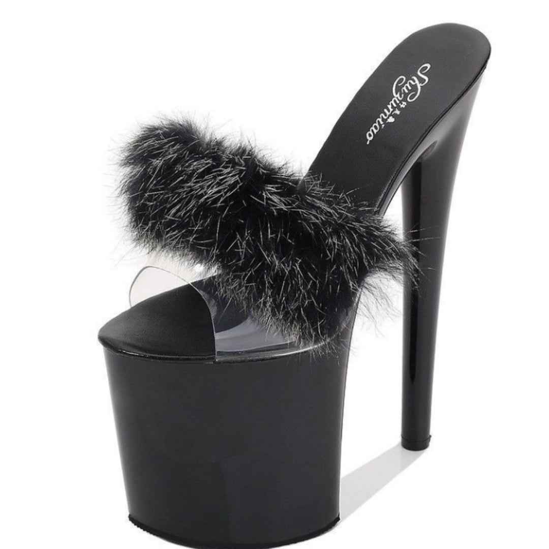 20CM Cm Hairy Slippers Runway Runway Nightclub