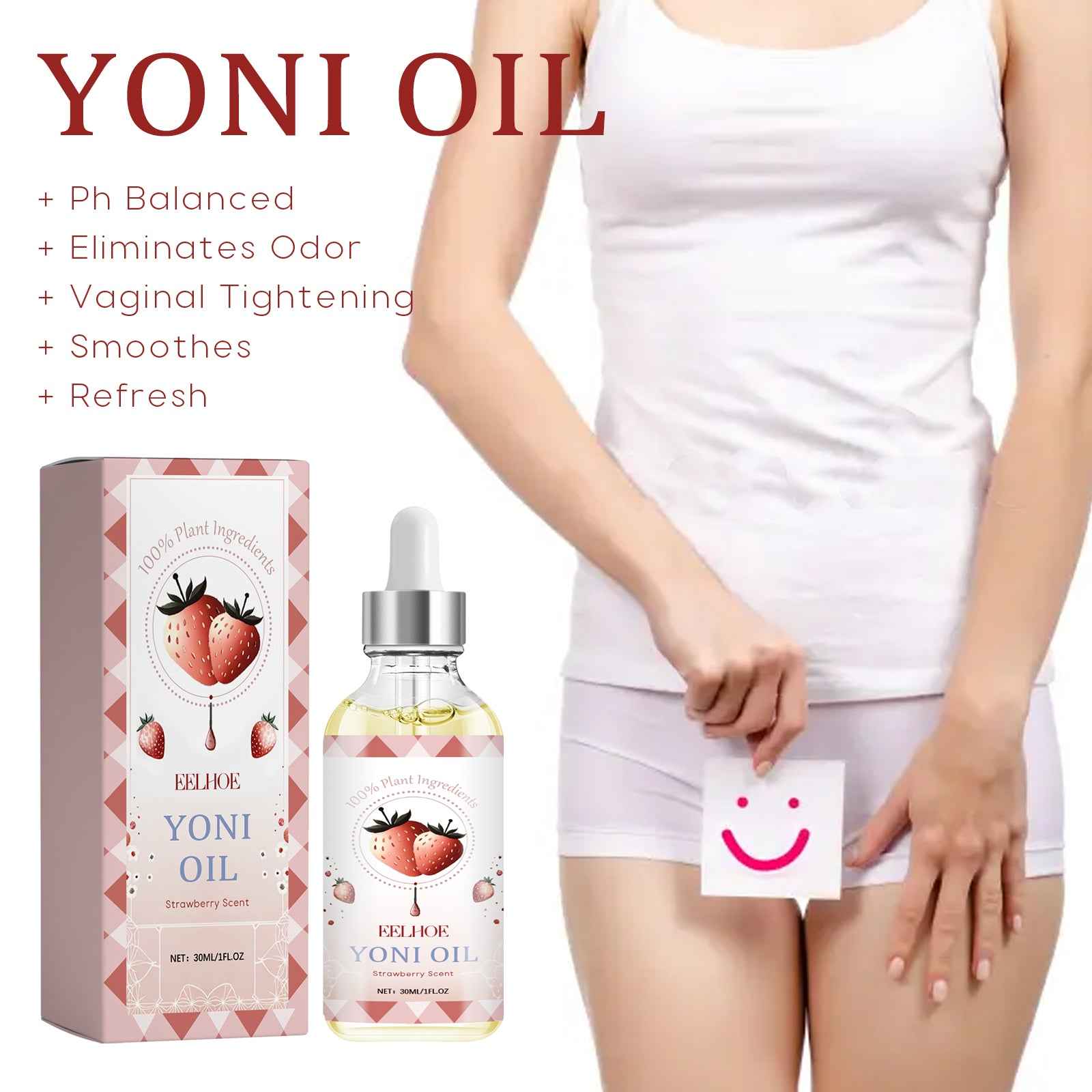 Plant Intimate Soothing Essential Oil – 30ml Calming Body Oil