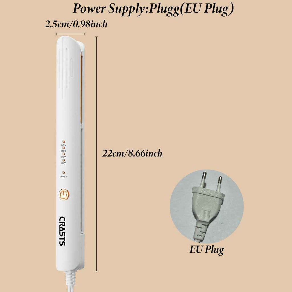 2-in-1 Hair Straightener & Curling Iron