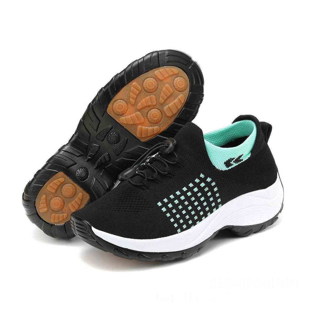 Rocker Sole Flyknit Sneakers — 7 Colours, EU 35–45
