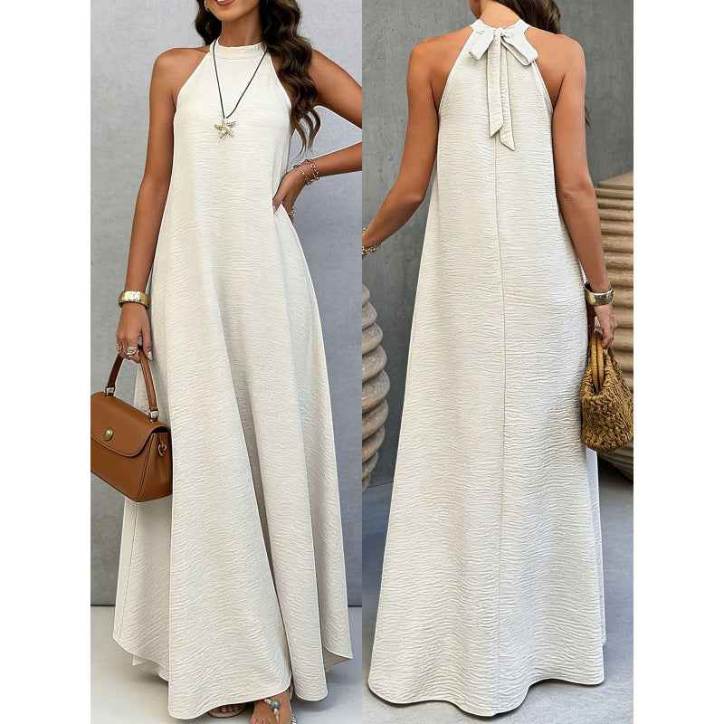 Women's Sleeveless A-Line Maxi Dress
