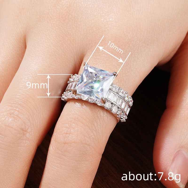 Affordable Luxury Style High-grade Ring