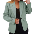 Women's Longline Cardigan Blazer – Relaxed Fit, Long Sleeve