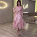 Women's French-Style Slim-Fit Midi Dress