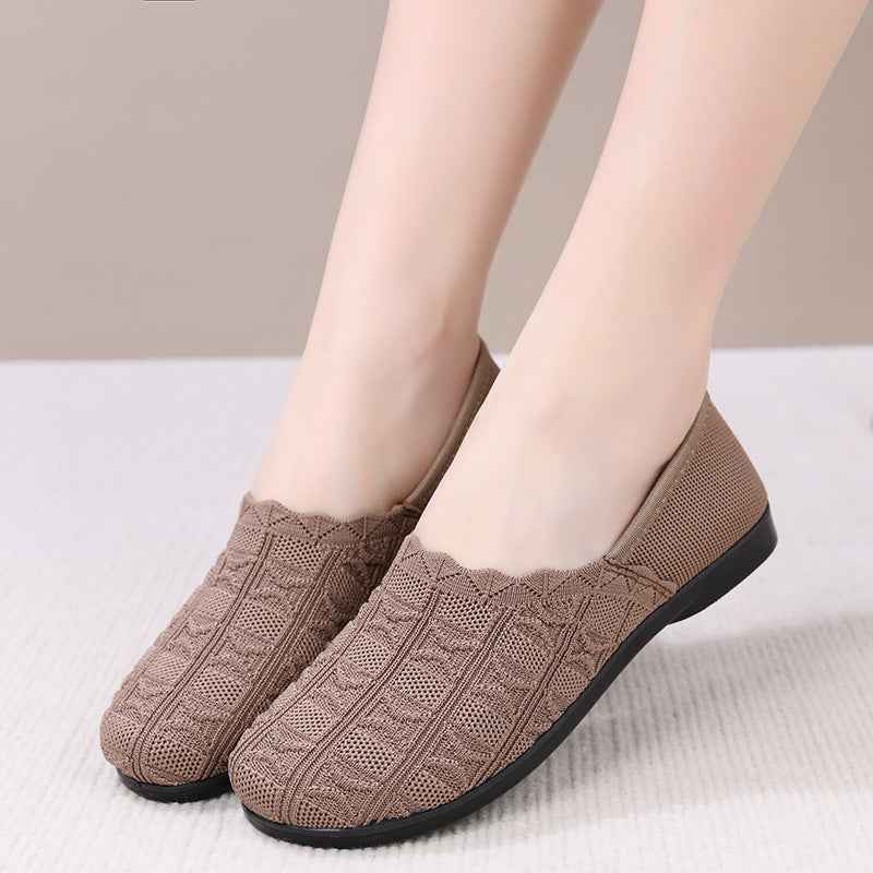 Flyknit Slip-On Sneakers — Breathable, Lightweight, 4 Colours