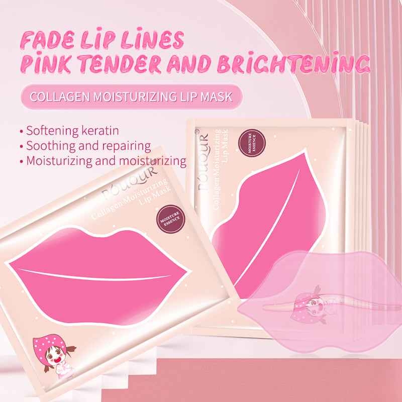 Collagen Lip Mask – Hydrating & Plumping Treatment Patches (10pcs)