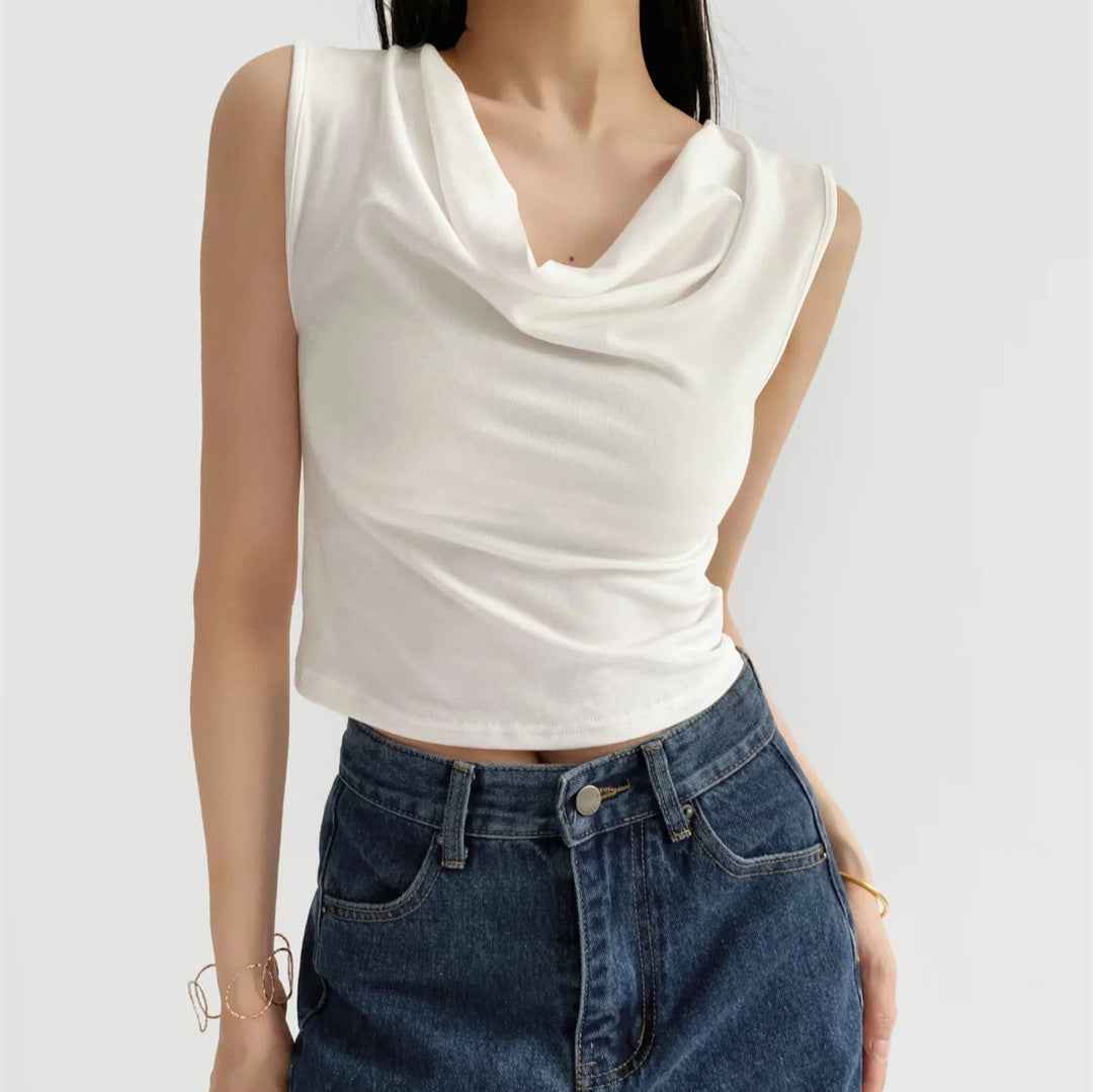 Summer Slim-fit Sleeveless Top