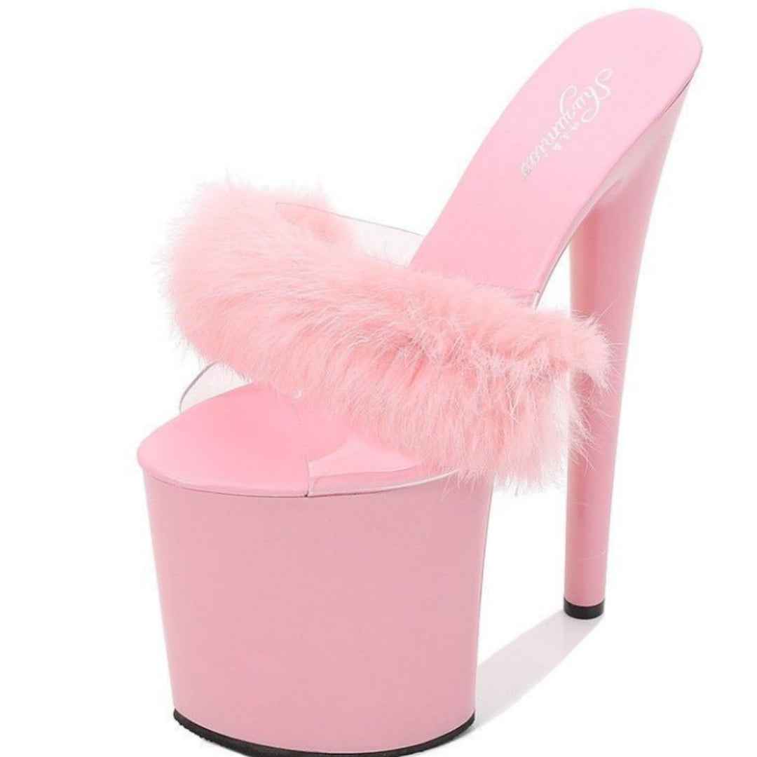 20CM Cm Hairy Slippers Runway Runway Nightclub