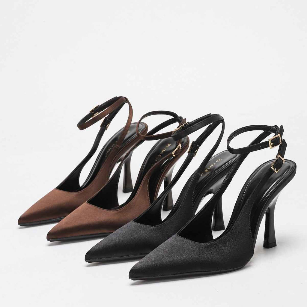 Slimming Chic Pointed-toe Stiletto Closed-toe High Heels