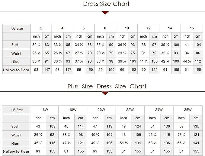 Women's Off-Shoulder Tulle Fishtail Evening Gown - size chart