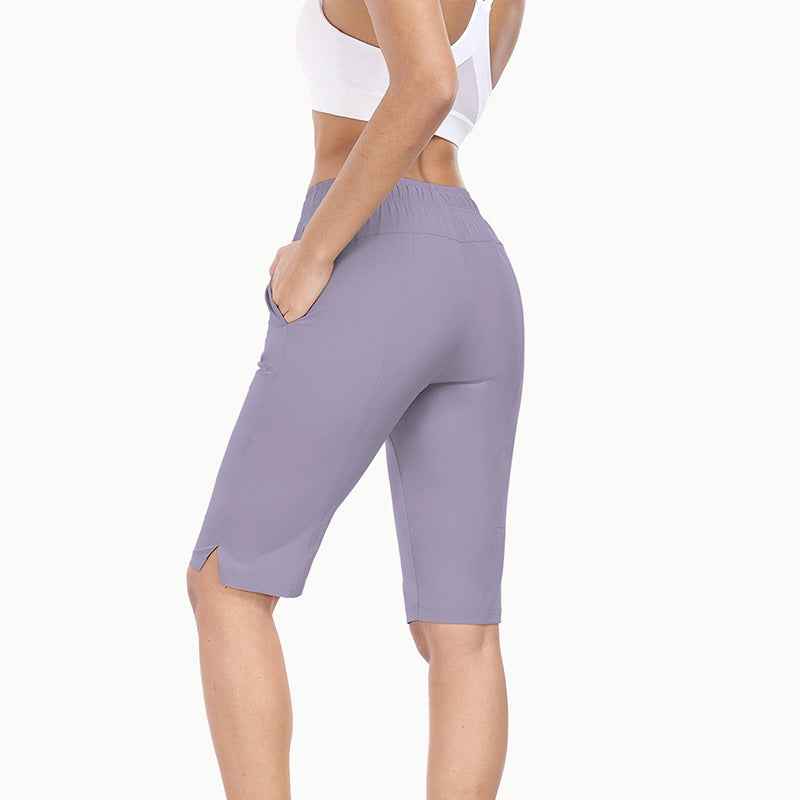 Lightweight Fifth-length Pants Comfortable Mid-length Style