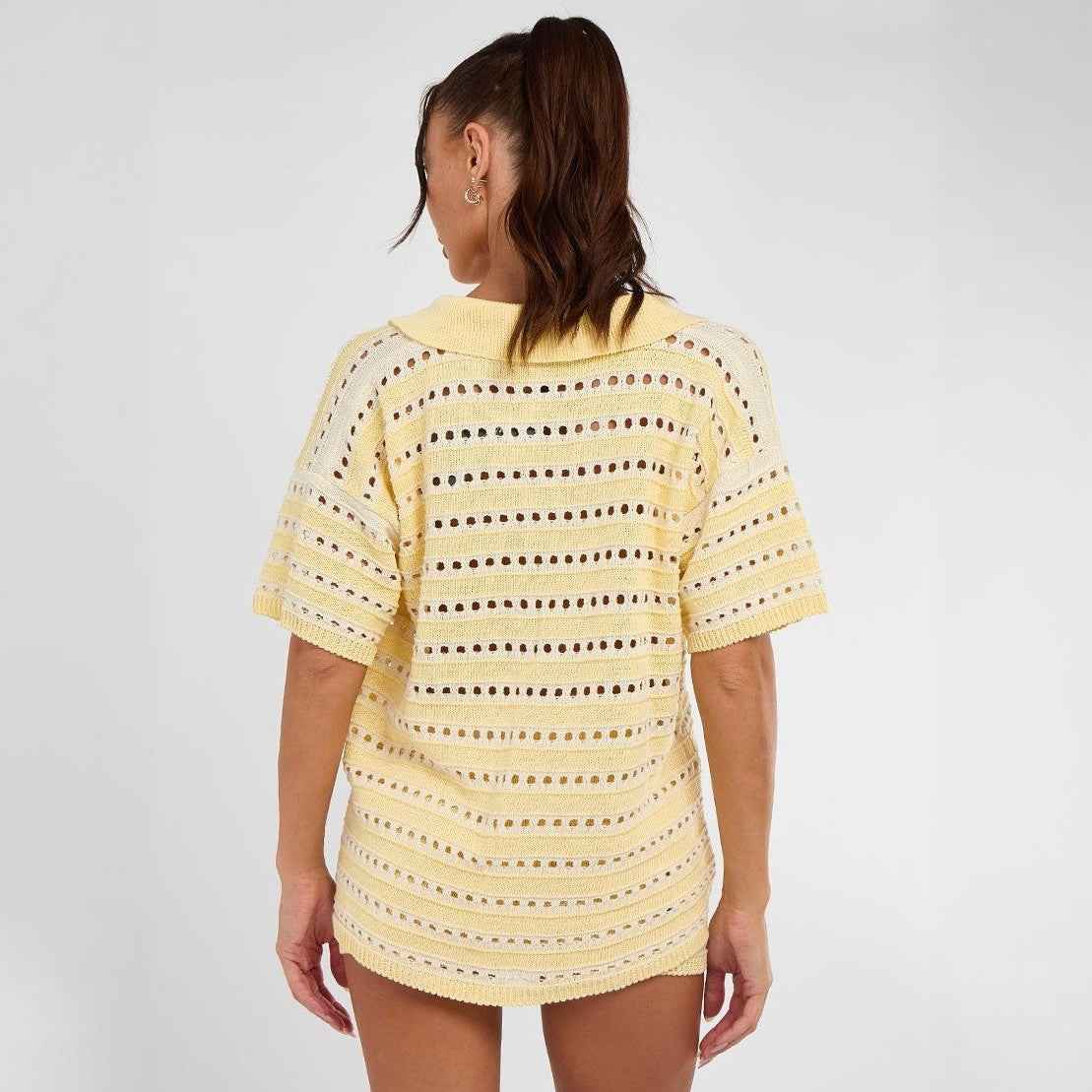 Knit Top & Shorts Two-Piece Set – Summer Beach Co-ord
