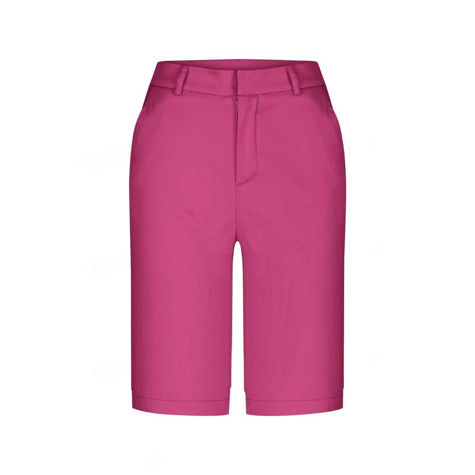 Womens Straight-leg Draping Korean-style Slim-fit Suit Pants