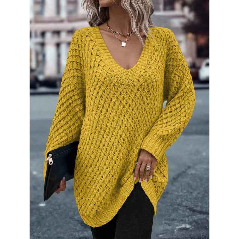Women's Ultra-Thin Extra-Long Sleeve Strap Sweater — 5 Colours