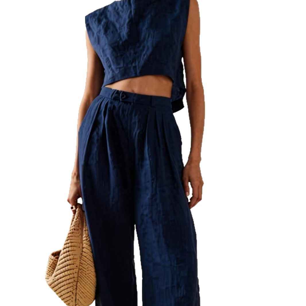 Crew-Neck Loose Co-Ord Set — 5 Colours