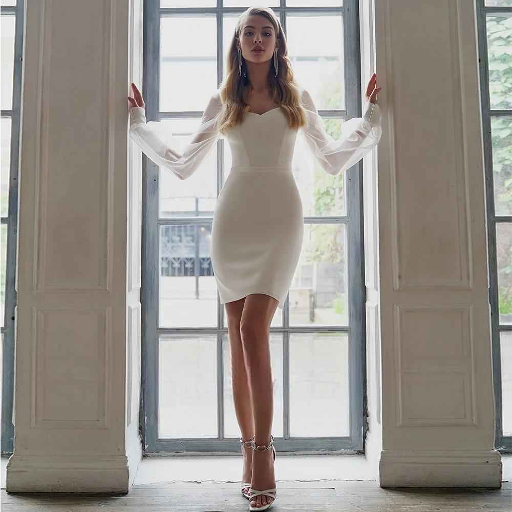 Women's White Sheer Tulle Slim-Fit Sleeveless Dress — XS–3XL