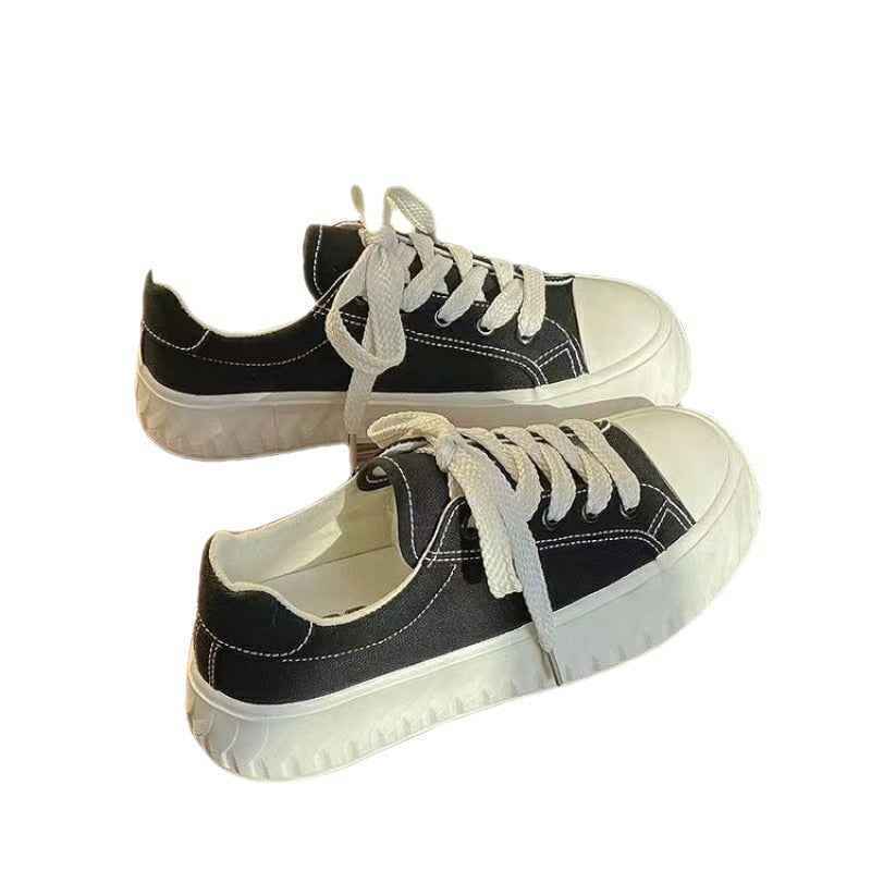 Cross-Strap Wedge Shoes — Microfibre Leather, EU 35–40