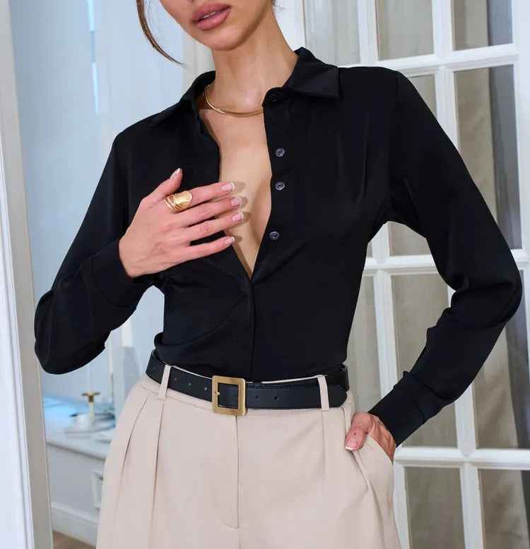 Russias New Long-sleeve Shirt Top