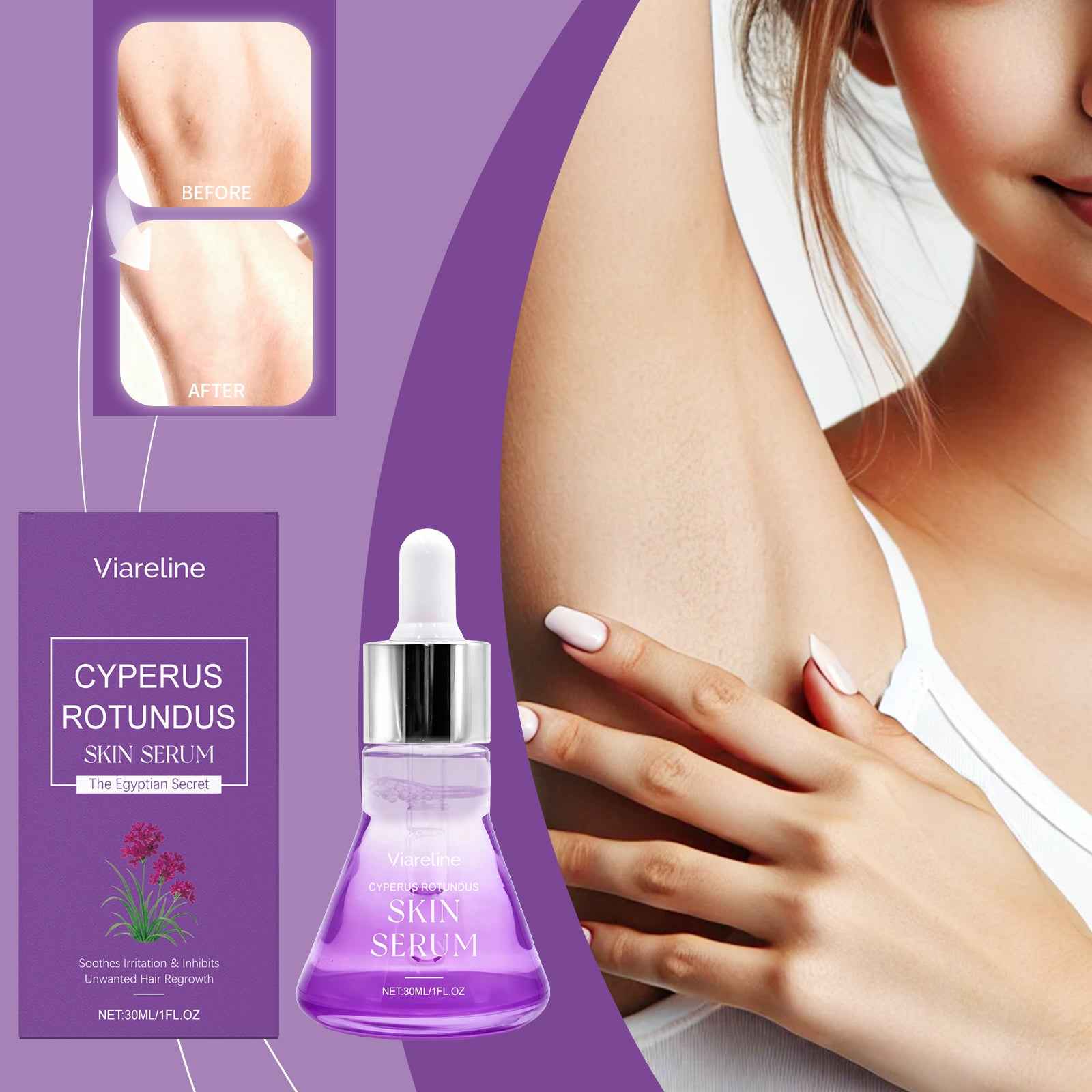 Post-hair Removal Repair Serum 30ml