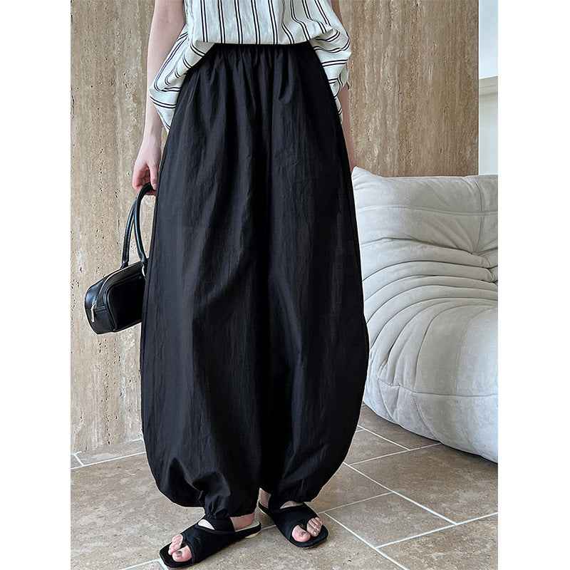Summer Japanese-Korean Style New Large-size Loose Lantern Pants