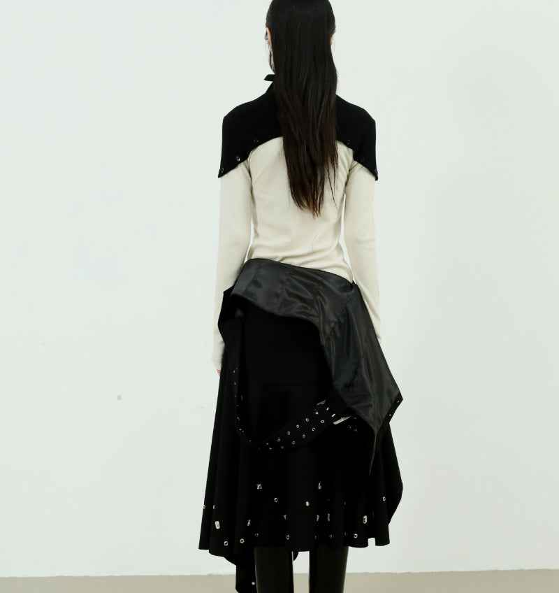 Women's Rhinestone Halter-Neck Asymmetric Fairy Dress