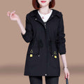 Elegant Loose-Fit Windproof Jacket — 4 Colours, M–4XL