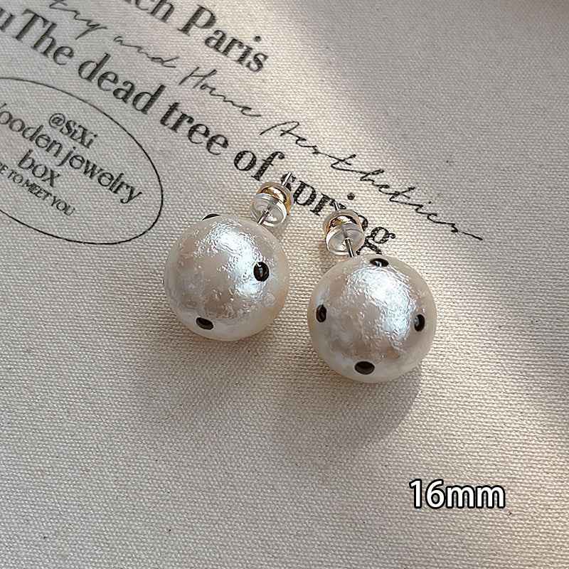 Blue Heart Clip On Stud Earrings For Women Girls Non Piercing Elegant Jewelry