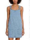 Women's Denim Mini Dress – Off-Shoulder Suspender Style, S–XXL