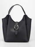 Full-Grain Leather Crossbody Bag — Soft Shoulder Bag