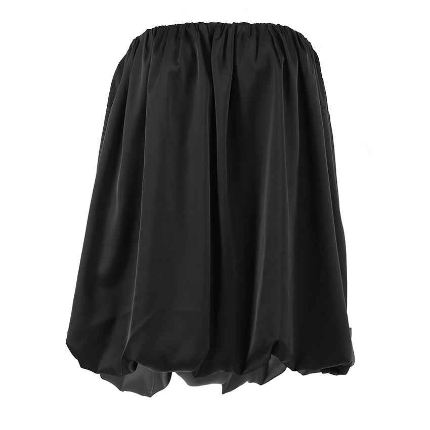 Women's Satin Strapless Bandeau Camisole Top — Loose Fit