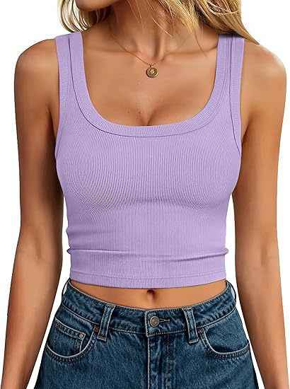 New Solidcolor Slimfit Cropped Vest For Women
