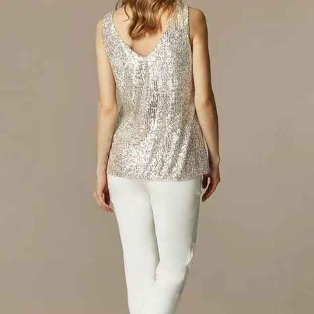Women's Outerwear Sequin Top Camisole