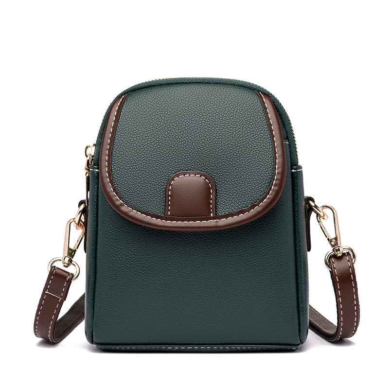 Oval PU Crossbody Bag — 5 Colours, 2 Strap Styles