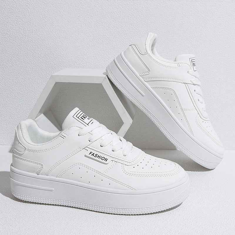 Women's Breathable Casual Sneakers — Non-Slip, Round Toe