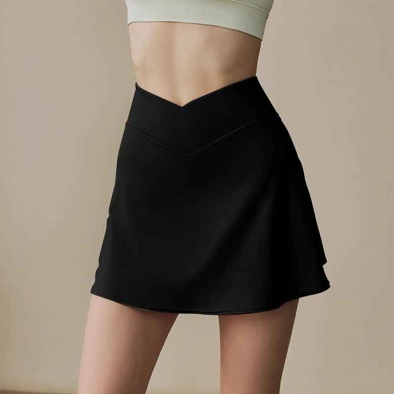 Plus-size Yoga Skirt-pants Set