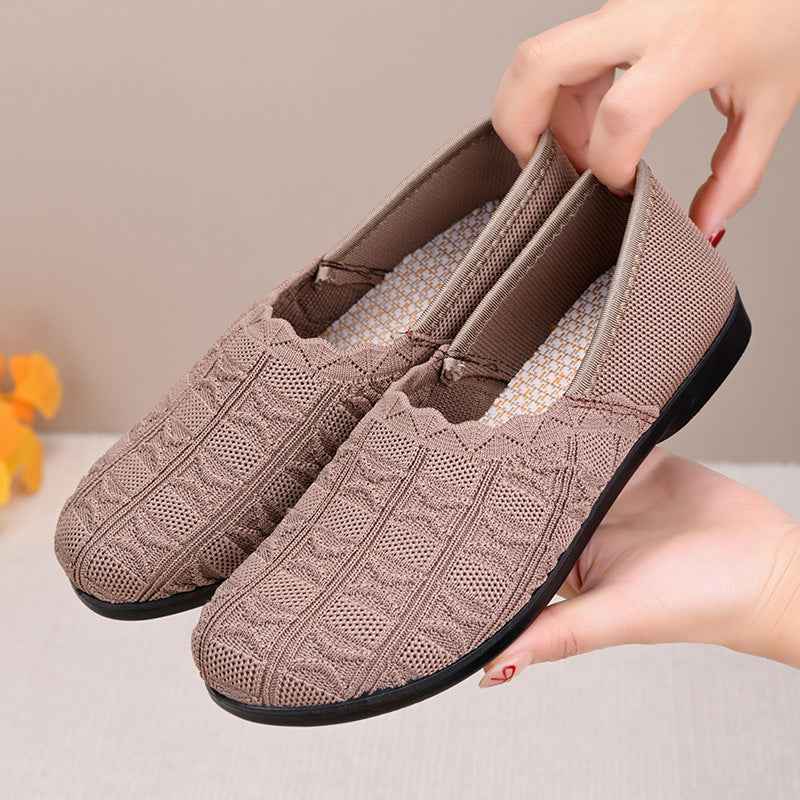 Flyknit Slip-On Sneakers — Breathable, Lightweight, 4 Colours