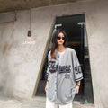 Women's Retro Baseball Short-Sleeve Top