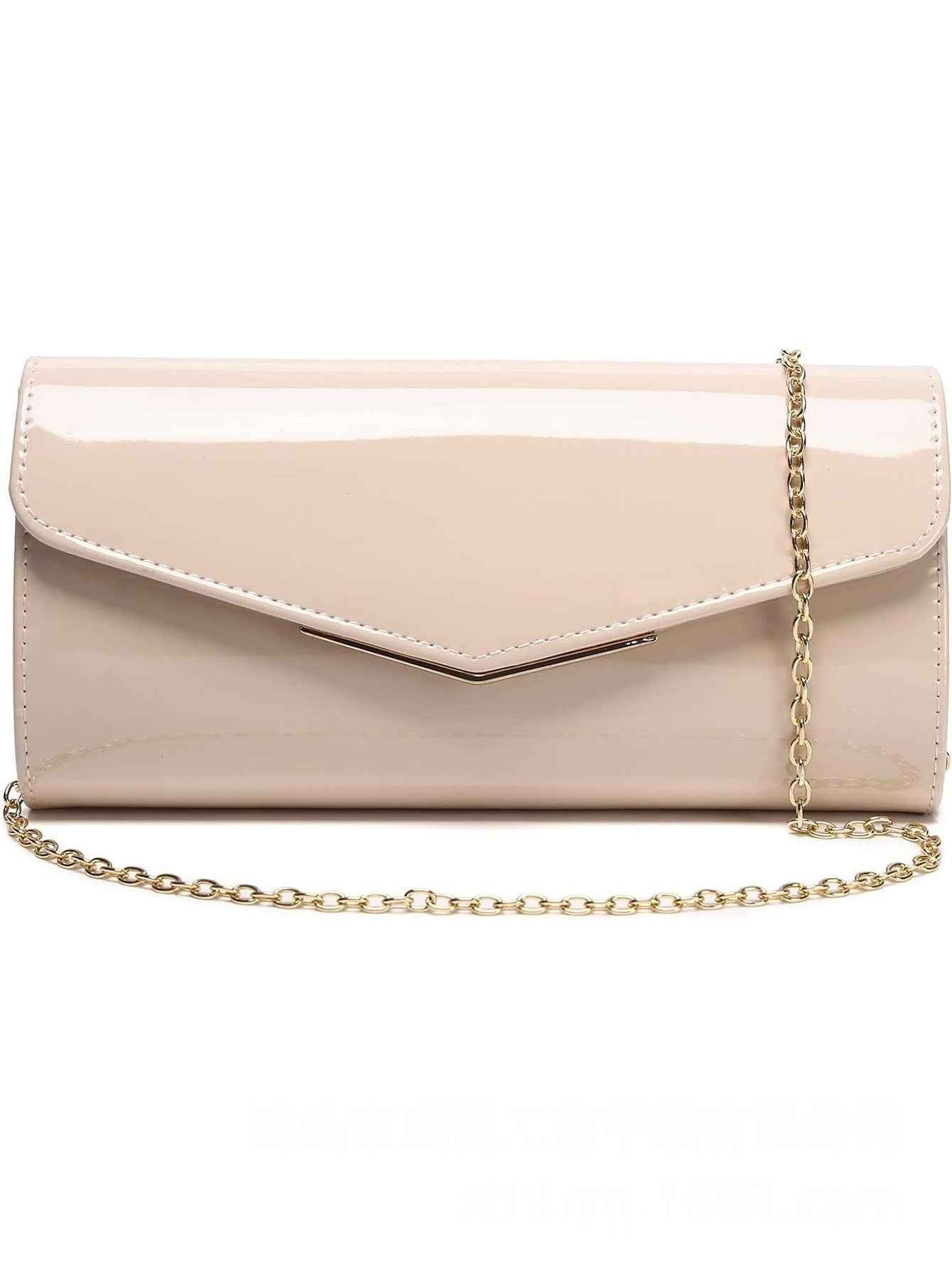 PU Chain Envelope Crossbody Bag — Urban Minimalist Style