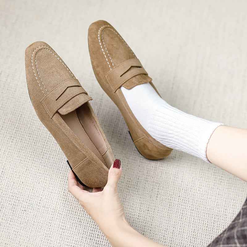 Retro French Style Versatile Loafers
