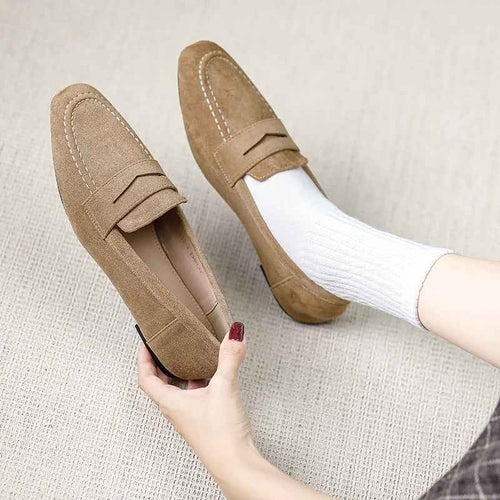 Retro French Style Versatile Loafers